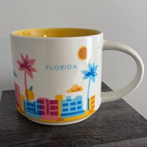 Florida Starbucks You Are Here Collection Mug